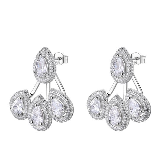 Ohrringe Rosato Dame Anna in Silber RZAN23 - RZAN23